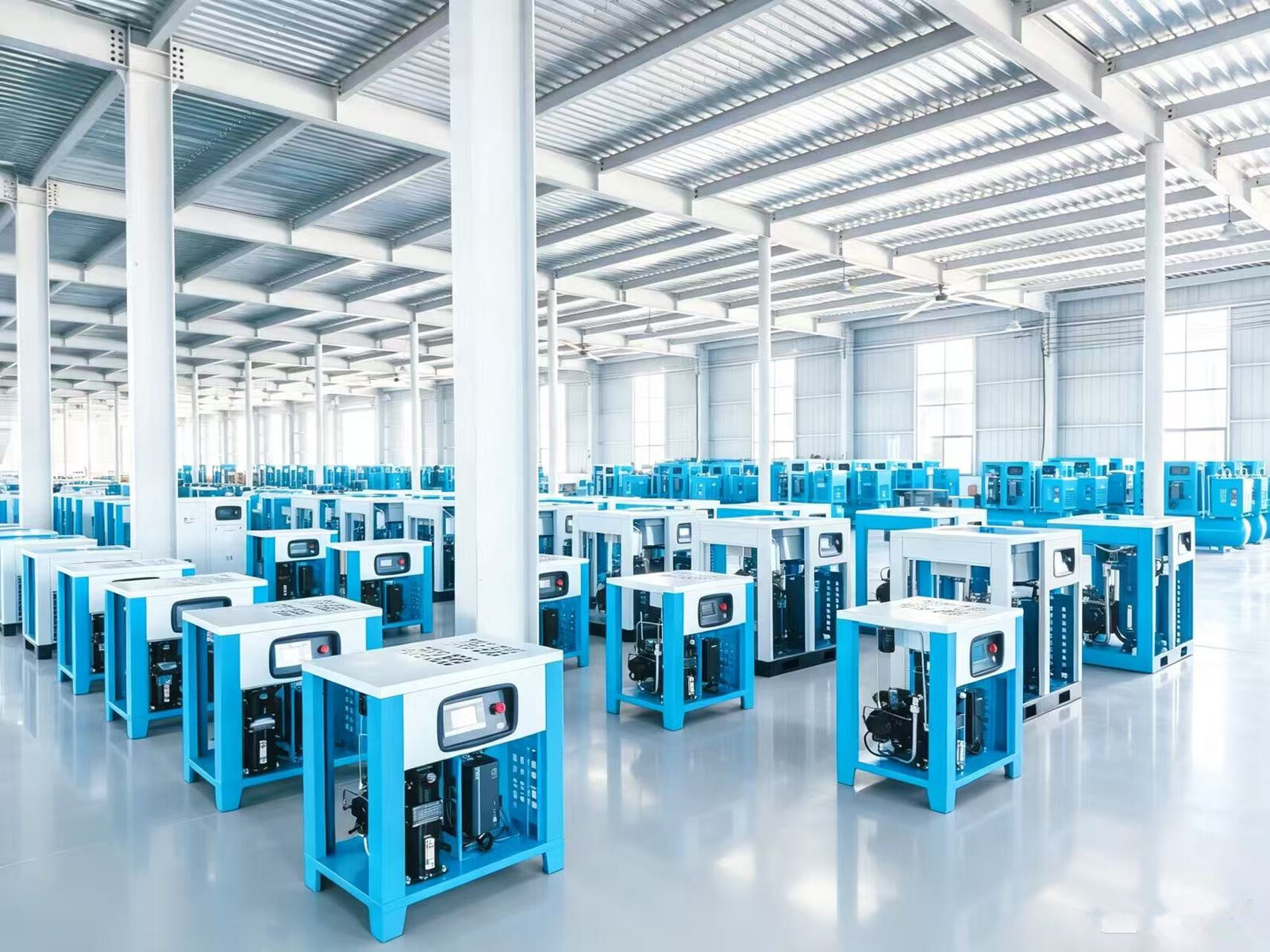 Dazhang compressor manufacturing workshop