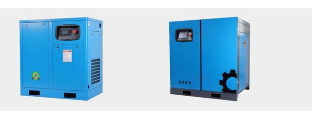 Two Dazhang two-stage screw air compressor units